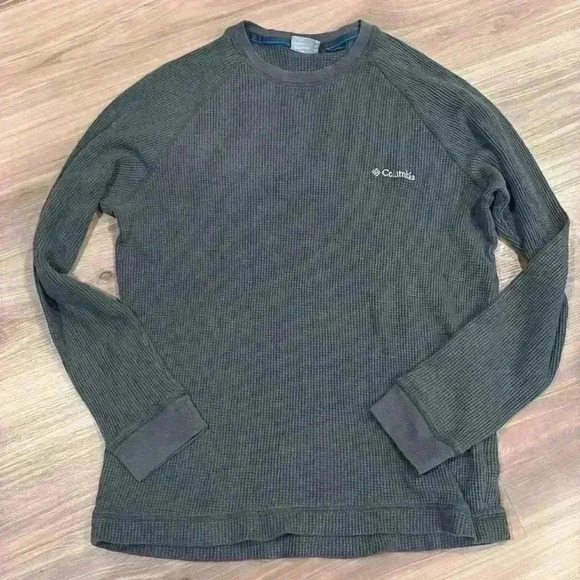 Men’s Columbia waffle weave thermal shirt - Picture 1 of 3
